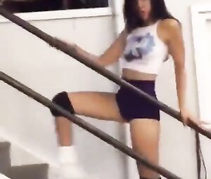 Stephanie Beatriz Sexy - Home Fitness Video