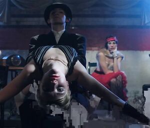 Naked on Stage video with Helga Wretman - Six Easy Pieces (2010)