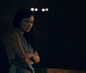 Celebsrity Sex Lucy Lawless, Jaime Murray - Spartacus. Gods of the Arena s01e02 (2011)