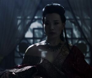 Olivia Cheng naked – Marco Polo s01e04 (2014)
