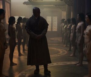 Olivia Cheng naked, Tara Lucia Prades naked – Marco Polo s01e03 (2014)