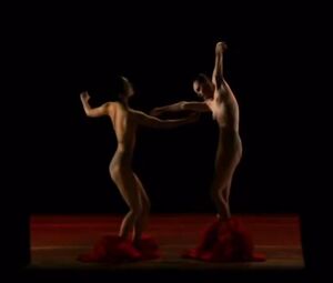 Naked Asian - Art Performance