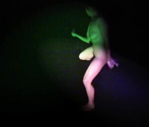 Naked Asian Art Performance-59-Su Wnen Chi-Shaman
