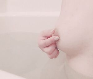 Nipple masturbation in Bathroom - Home Video