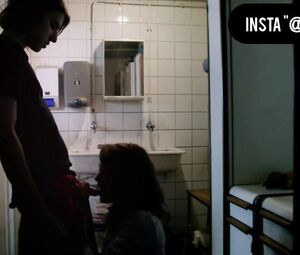 Q is the French explicit movie about chick who gets it on vaginally and orally