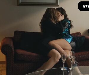 Pretty impassioned excerpt of girlfriends kissing facial and pussy lips in UnderCover