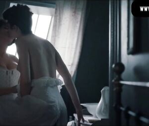 Lesbian sex scene from French historical film Curiosa narrating about same-sex act