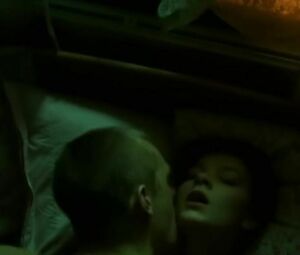 Swedish film Hannah Med H sex scene where man thrusts cock into Tove Edfeldt nude (2003)