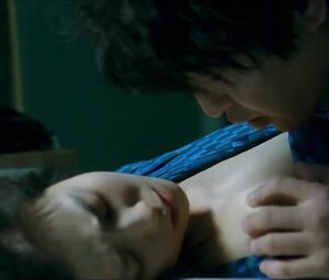 Asian is in love with man who coerces girl into bonking in Korean movie Thirst (2009)