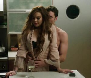 Lindsay Lohan fools around with porn actors in explicit sex scenes from The Canyons