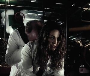 Doctor grabs Mila Kunis and hooks up with her in The Angriest Man in Brooklyn (2014)
