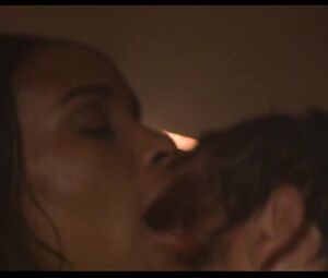 Joy Bryant Nude - Three Way (2004)