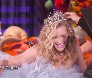 Beth Behrs Sexy - The Wickedly Fun - The Ellen DeGeneres Show 2016