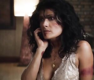 Salma Hayek Nude - Everly (2014)